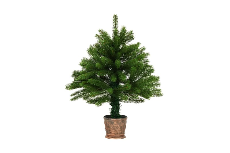 Kunstig juletre med kurv 65 cm grønn - grønn - Innredning - Julepynt & helgedekorasjon - Julepynt & juledekorasjon - Plastjuletre