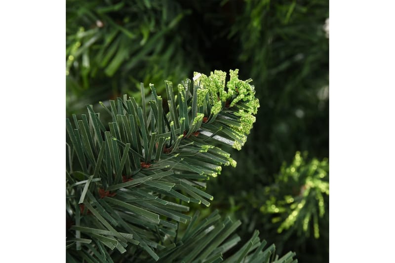 Kunstig juletre med LED og furukongler grønn 180 cm - Innredning - Julepynt & helgedekorasjon - Julepynt & juledekorasjon - Plastjuletre