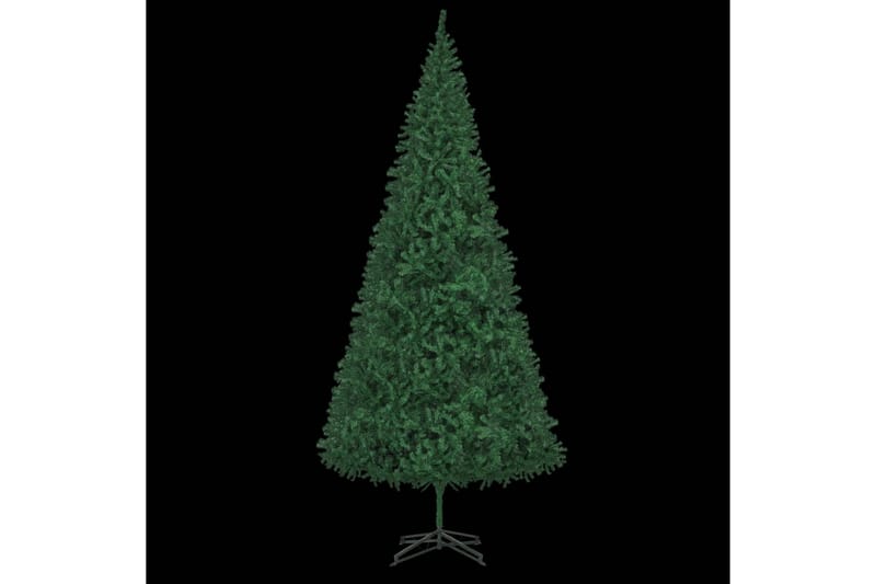Kunstig juletre med LED og kulesett 500 cm grønn - Innredning - Julepynt & helgedekorasjon - Julepynt & juledekorasjon - Plastjuletre