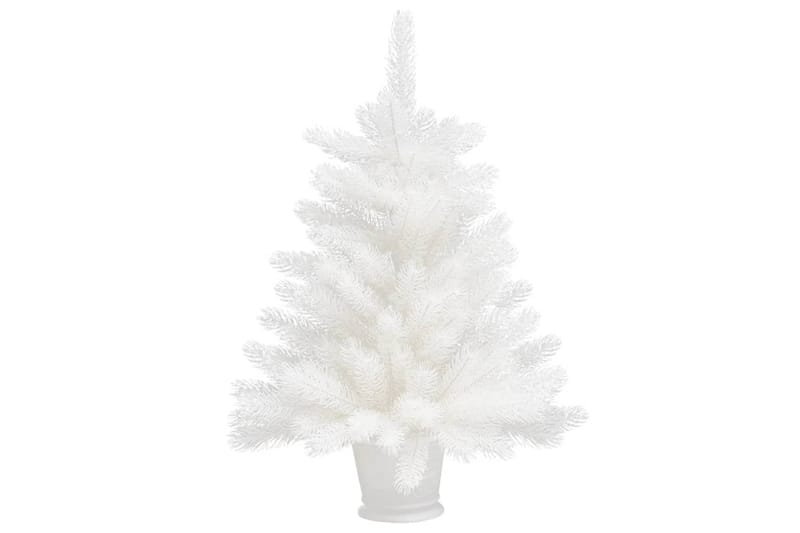 Kunstig juletre med LED og kulesett 65 cm hvit - Innredning - Julepynt & helgedekorasjon - Julepynt & juledekorasjon - Plastjuletre