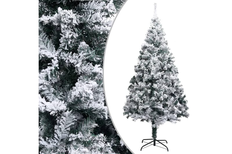 Kunstig juletre med LED og kulesett i grønn 240 cm PVC - Innredning - Julepynt & helgedekorasjon - Julepynt & juledekorasjon - Plastjuletre