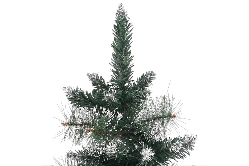 Kunstig juletre med stativ grønn og hvit 60 cm PVC - Innredning - Julepynt & helgedekorasjon - Julepynt & juledekorasjon - Plastjuletre