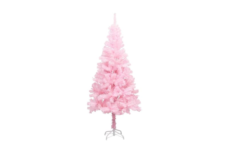 Kunstig juletre med stativ rosa 150 cm PVC - Innredning - Julepynt & helgedekorasjon - Julepynt & juledekorasjon - Plastjuletre