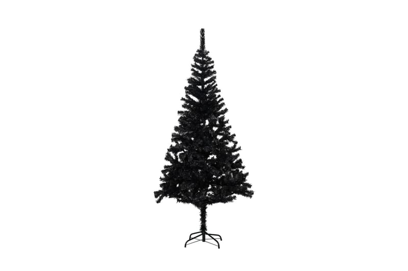 Kunstig juletre med stativ svart 180 cm PVC - Innredning - Julepynt & helgedekorasjon - Julepynt & juledekorasjon