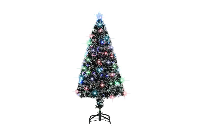 Kunstig juletre med stativ/LED 120 cm 135 grener - grønn - Innredning - Julepynt & helgedekorasjon - Julepynt & juledekorasjon - Plastjuletre