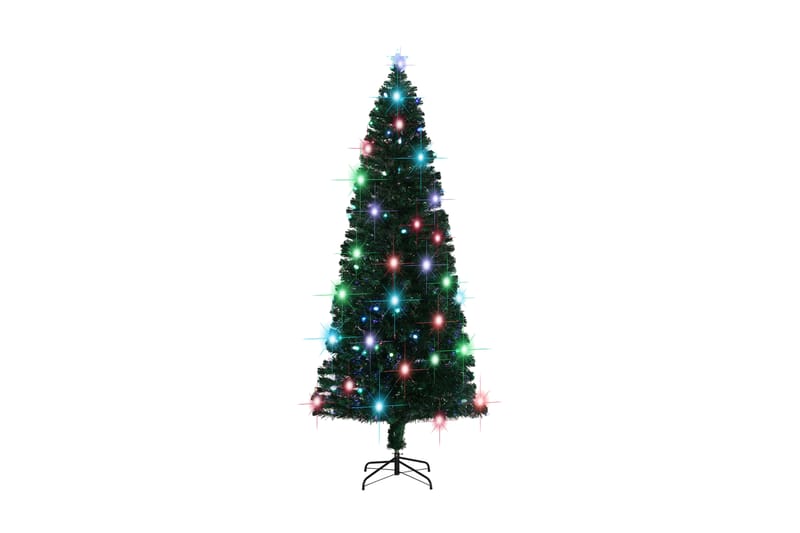 Kunstig juletre med stativ/LED 240 cm 380 grener - grönn - Innredning - Julepynt & helgedekorasjon - Julepynt & juledekorasjon - Plastjuletre