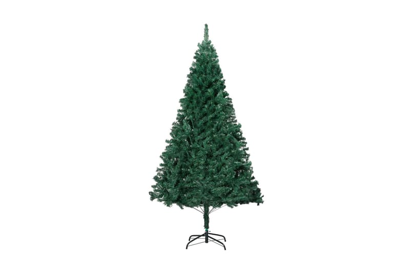 Kunstig juletre med tykke grener grønn 210 cm PVC - Oppbevaring - Oppbevaringsmøbler - Sideboard & skjenker