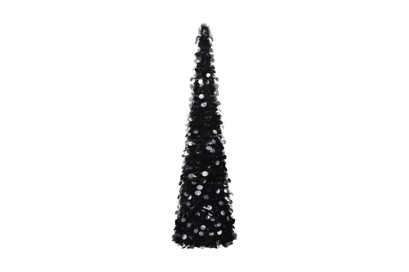 Pop-up kunstig juletre svart 180 cm PET - Innredning - Julepynt & helgedekorasjon - Julepynt & juledekorasjon