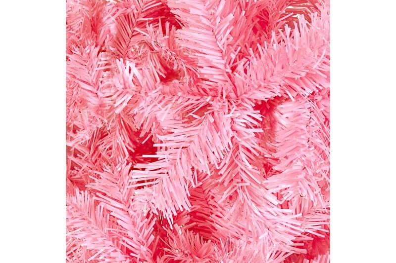 Slankt juletre med LED rosa 180 cm - Innredning - Julepynt & helgedekorasjon - Julepynt & juledekorasjon - Plastjuletre