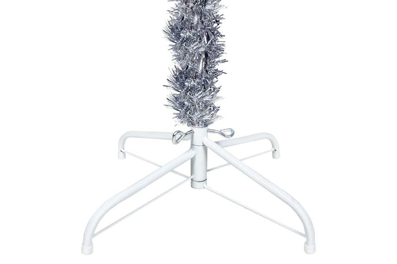 Slankt juletre sølv 240 cm - Innredning - Julepynt & helgedekorasjon - Julepynt & juledekorasjon - Plastjuletre