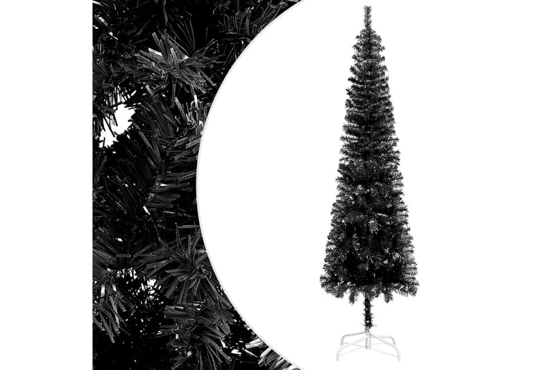 Slankt juletre svart 120 cm - Innredning - Julepynt & helgedekorasjon - Julepynt & juledekorasjon