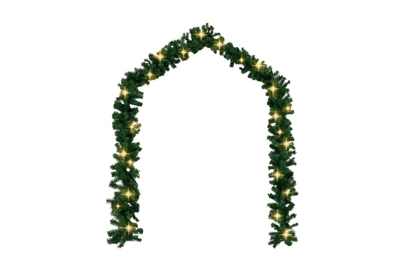 Julegarland med LED-lys 10 m - Innredning - Julepynt & helgedekorasjon - Julepynt & juledekorasjon - Julekrans