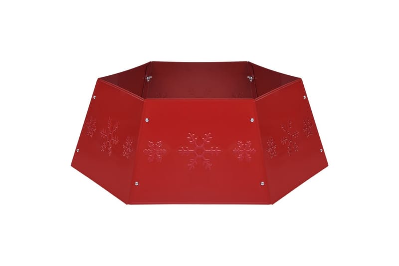 Juletreskjørt rødt 68x25 cm - Rød - Innredning - Julepynt & helgedekorasjon - Julepynt & juledekorasjon - Juletrepynt
