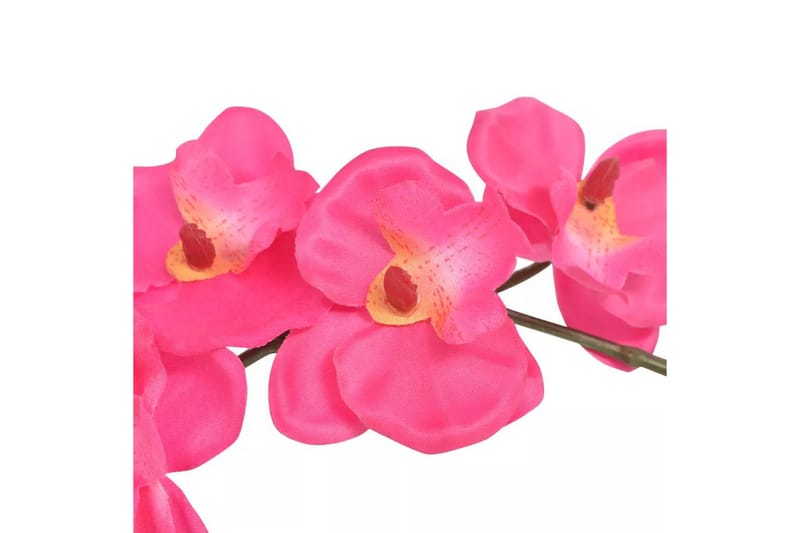 Kunstig Orkidé med Potte 30 cm Hvit - Rosa|Grå - Innredning - Kunstige planter