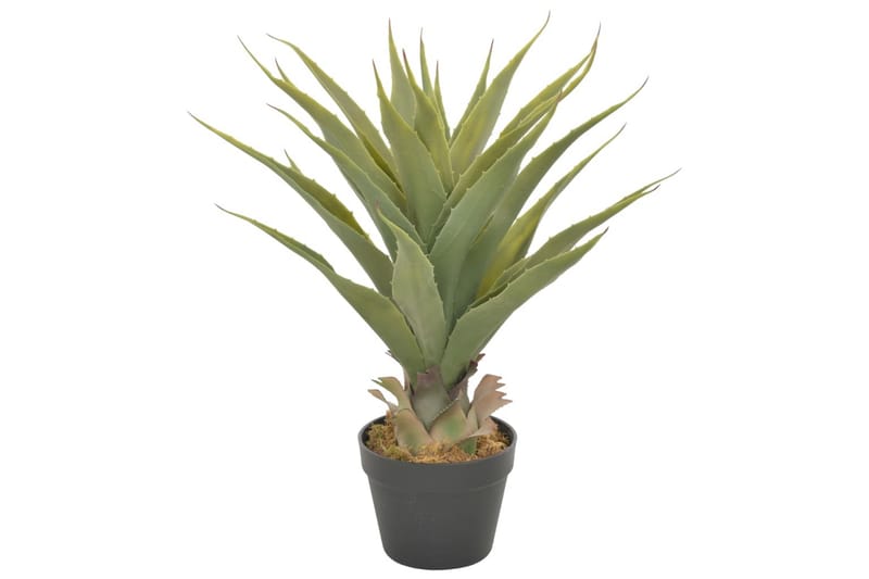 Kunstig yucca-plante med potte grønn 90 cm - Innredning - Kunstige planter