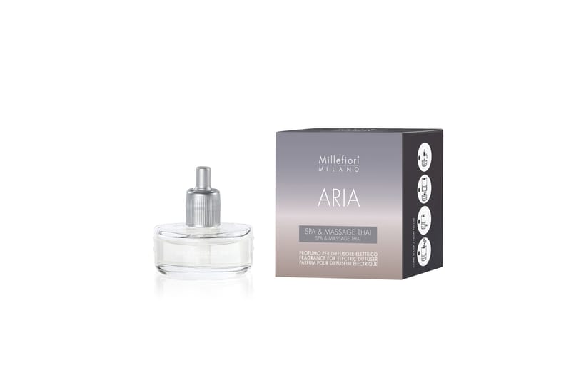 Aria Refill Electric Diffuser Aria Spa&Massage Thai Aromalam - Millefiori Milano - Innredning - Lys & dufter - Romsduft & luftrenser - Aromalampe