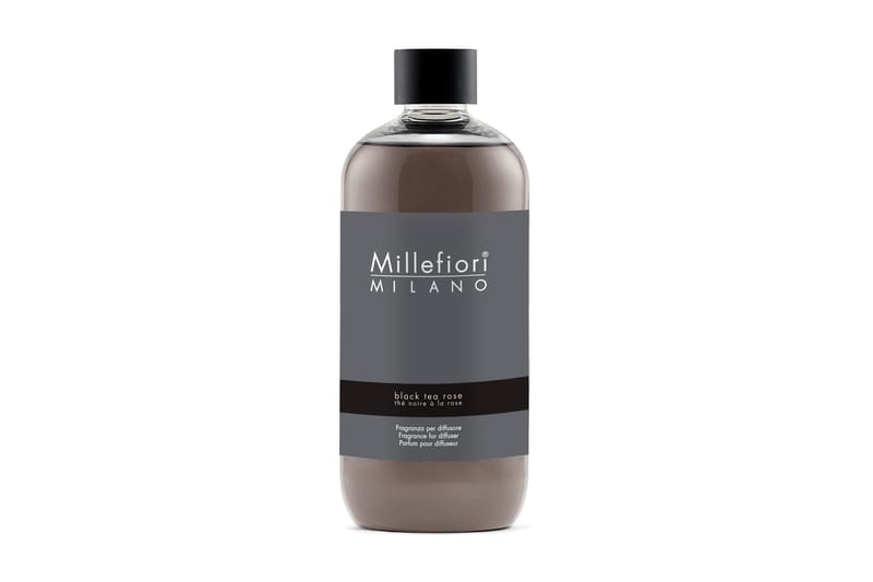 Natural Refill Stick Diffuser 500ml Black Tea Rose Duftpinne - Millefiori Milano - Innredning - Lys & dufter - Romsduft & luftrenser - Duftpinner