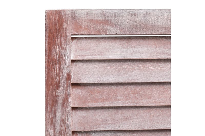 Romdeler 5 paneler brun 175x165 cm tre - Brun - Innredning - Romdelere