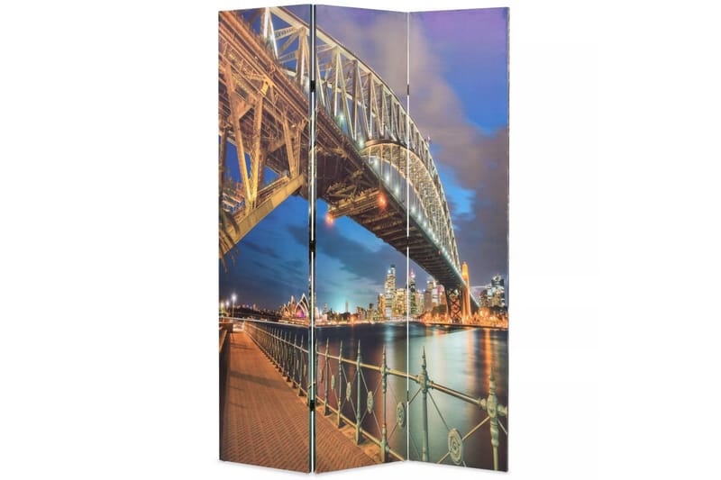 Sammenleggbar romdeler 120x170 cm Sydney Harbour Bridge - Innredning - Romdelere - Bretteskjerm