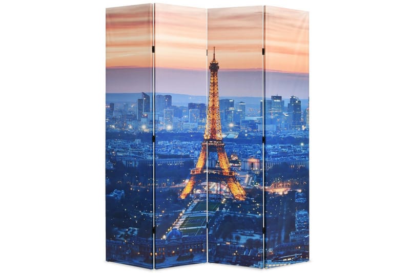 Sammenleggbar romdeler 160x170 cm Paris natt - Innredning - Romdelere - Bretteskjerm