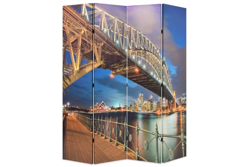 Sammenleggbar romdeler 160x170 cm Sydney Harbour Bridge - Innredning - Romdelere - Bretteskjerm