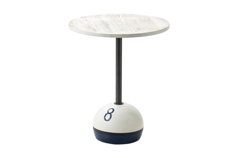 Barnfather Avlastningsbord 50x60 cm - Hvit/Svart - Innredning - Små møbler - Brettbord og småbord