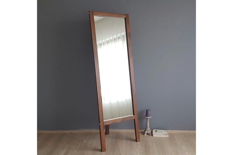 Borsodi Speil 55 cm - Valnøtt - Innredning - Speil - Gulvspeil