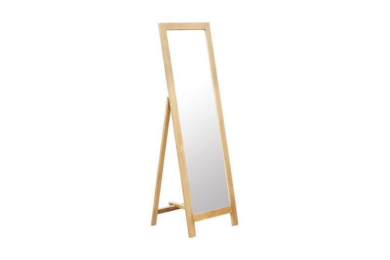 Frittstående speil 48x46,5x150 cm heltre eik - Innredning - Speil - Gulvspeil