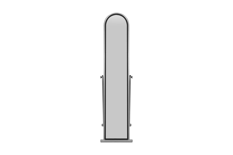 Frittstående Speil Full Lengde Rektangulӕrt - Grå - Innredning - Speil - Gulvspeil