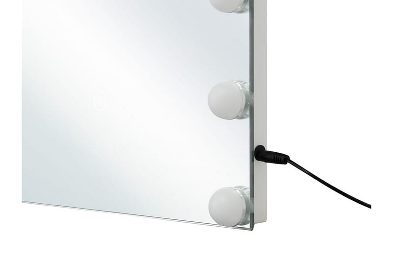 Saracay Speil LED 40x50 cm - Transparent - Innredning - Speil - Sminkespeil