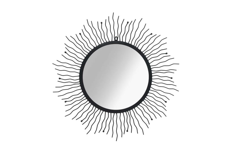 Hagespeil solstråle 80 cm svart - Innredning - Speil - Veggspeil