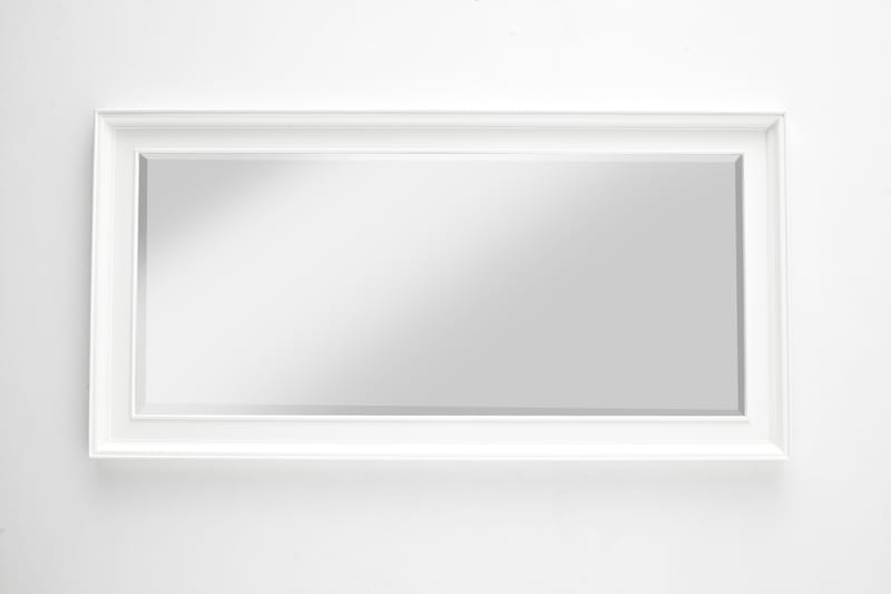 Halifax Speil 200x100 - Hvit Mahogni - Innredning - Speil - Veggspeil