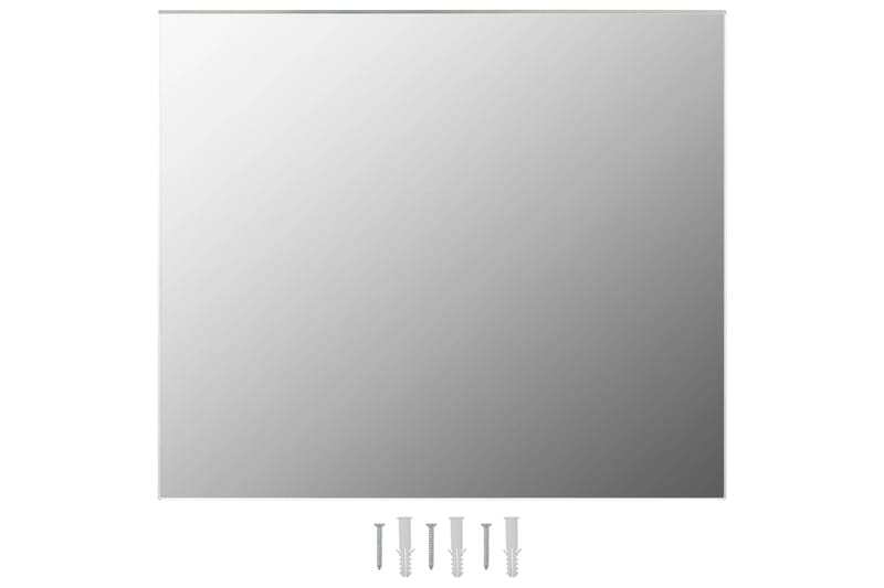 Rammeløst speil 80x60 cm glass - Silver - Innredning - Speil - Veggspeil