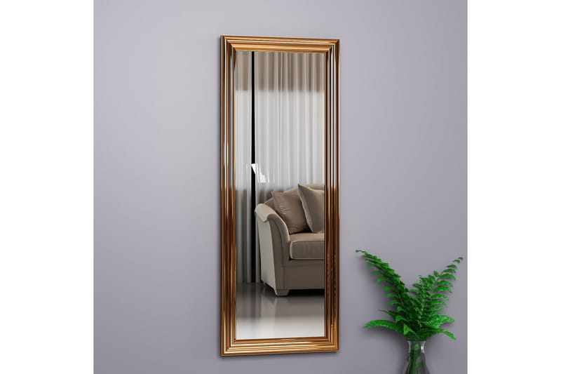 Rube Speil 40 cm Rektangulær - Bronse - Innredning - Speil - Veggspeil