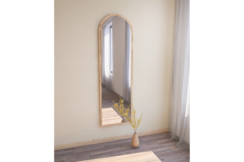 Rusele Speil 50 cm Rektangulær - Tre/Natur - Innredning - Speil - Helkroppsspeil