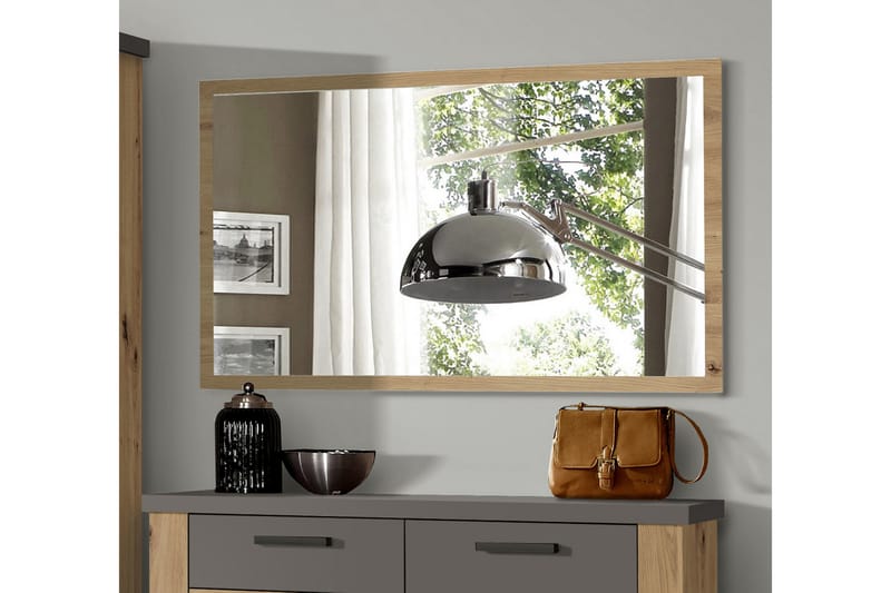 Talebi Speil 2x120 cm - Hvit - Oppbevaring - Oppbevaringsmøbler - Sideboard & skjenker