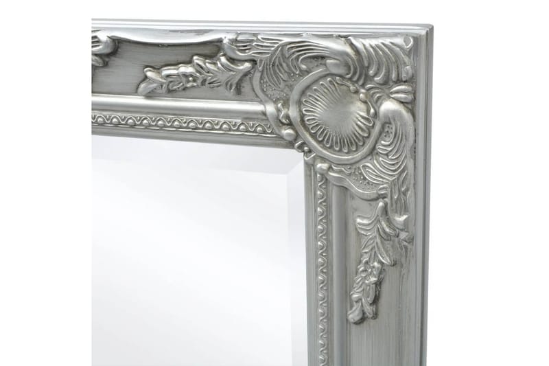 Veggspeil Barokkstil 140x50 cm Sølv - Innredning - Speil - Veggspeil