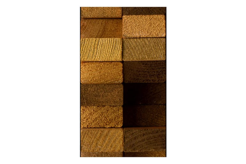 Fototapet Wooden Wall 50x1000 - Innredning - Tapeter - Fototapeter