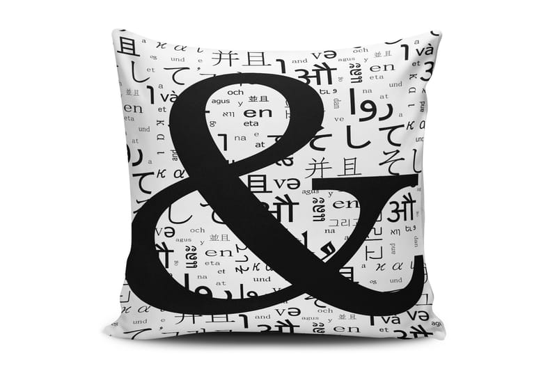 Cushion Love Pute 45x45 cm - Multi - Innredning - Tekstiler - Putetrekk