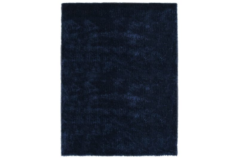 Shaggy flossteppe 160x230 cm blå - Blå - Innredning - Tepper & Matter - Ryeteppe