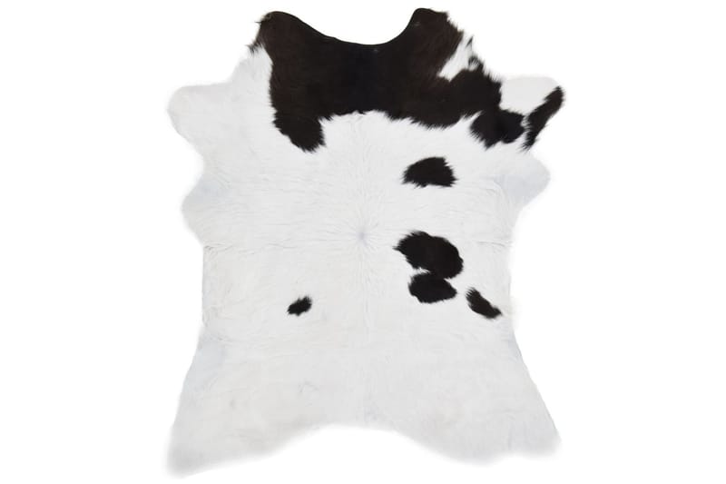 Teppe av kalveskinn blandet svart og hvitt 70x100 cm - Innredning - Tepper & Matter - Skinn & pelstepper