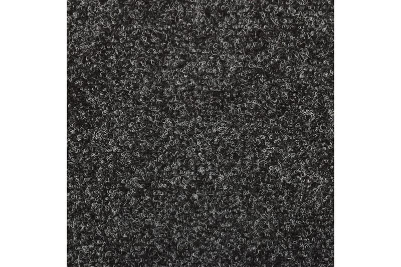 Selvklebende trappematter 10 stk grå 65x25 cm nålestempel - Grå - Innredning - Tepper & Matter - Trappetrinnstepper