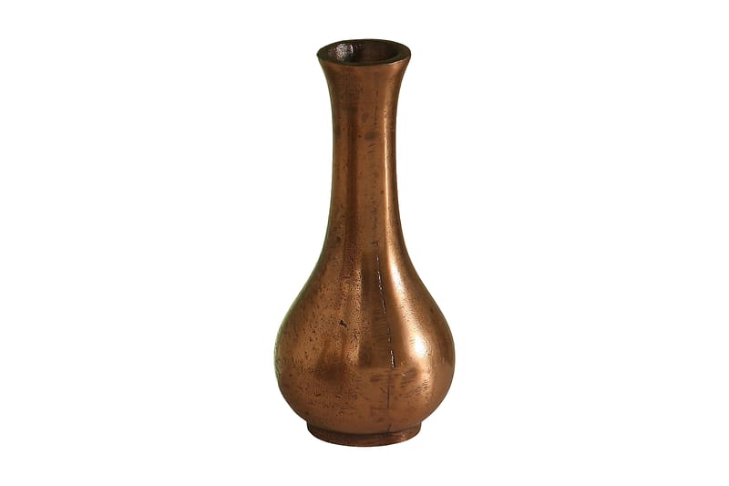 Vase 8x17 cm Kobber - AG Home & Light - Innredning - Dekorasjon