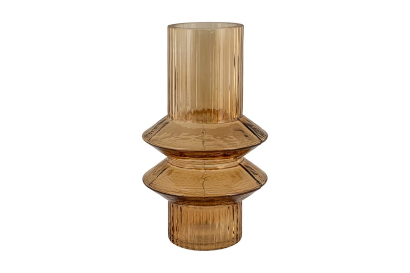 Zaro Vase Rund - Glass / Brun - Innredning - Dekorasjon