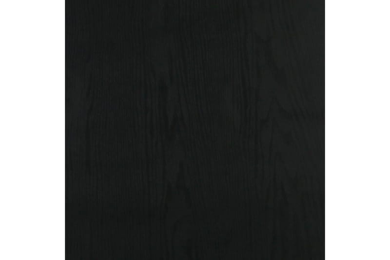 Selvklebende folie til møbler 500x90 cm PVC mørk trefarge - Svart - Innredning - Veggdekorasjon - Dekorativ plast - Vindufolie