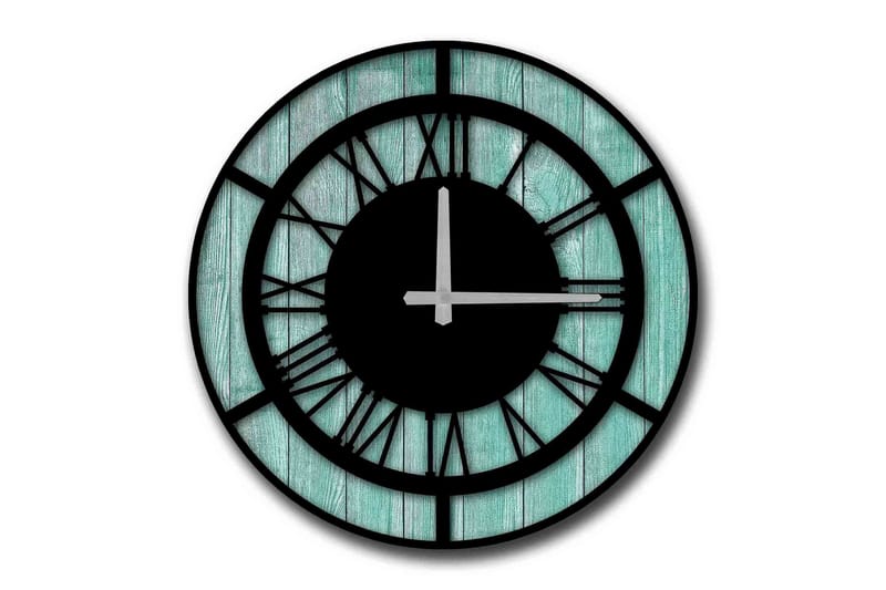 Decorative MDF Clock 50x - Innredning - Veggdekorasjon - Veggklokke