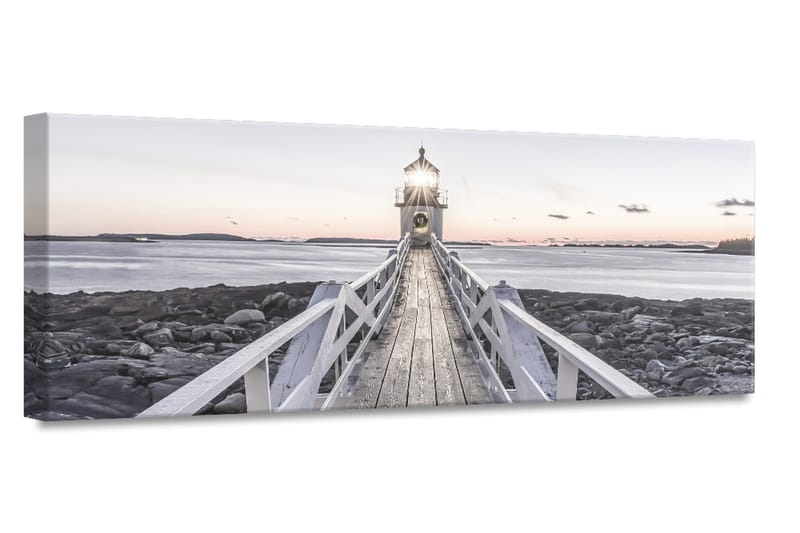 Bilde Canvas Beacon View2 - 60x150 cm - Innredning - Veggdekorasjon - Lerretsbilder