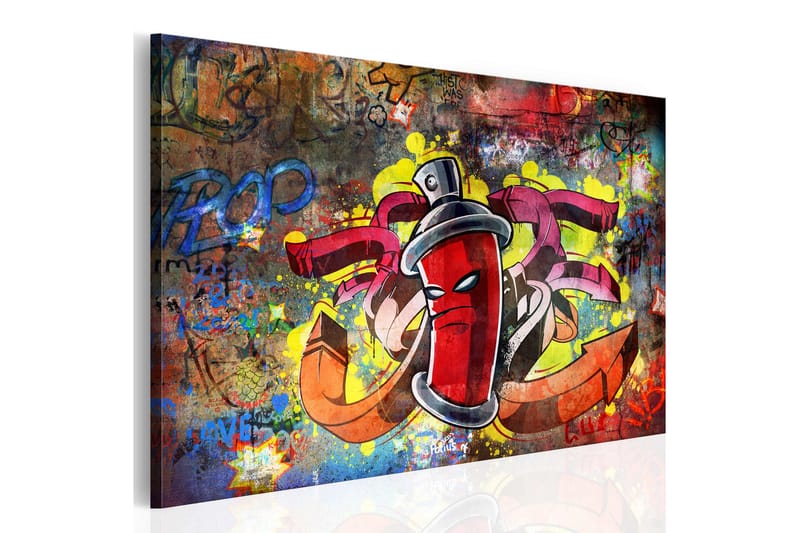 Bilde Graffiti Master 60x40 - Finnes i flere størrelser - Innredning - Veggdekorasjon - Lerretsbilder