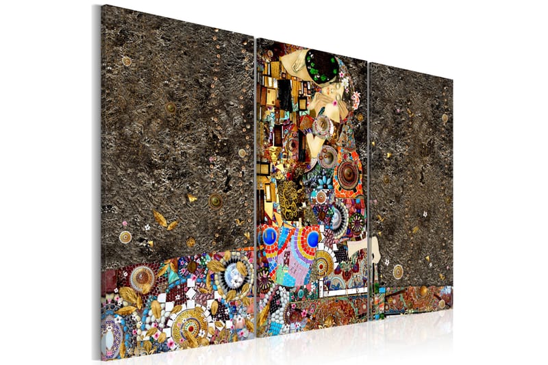 Bilde Mosaic Of Love 90x60 - Finnes i flere størrelser - Innredning - Veggdekorasjon - Lerretsbilder