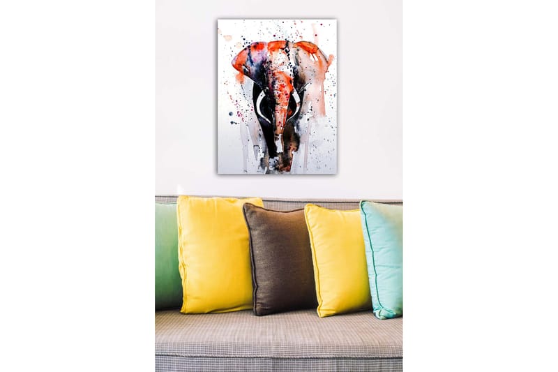 Canvasbilde Flerfarget - 50x70 cm - Innredning - Veggdekorasjon - Lerretsbilder
